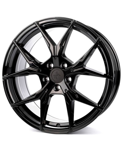 KESKIN KT19 Angel BLACK PAINTED 8x18 5/112 ET30 Alésage 72,6