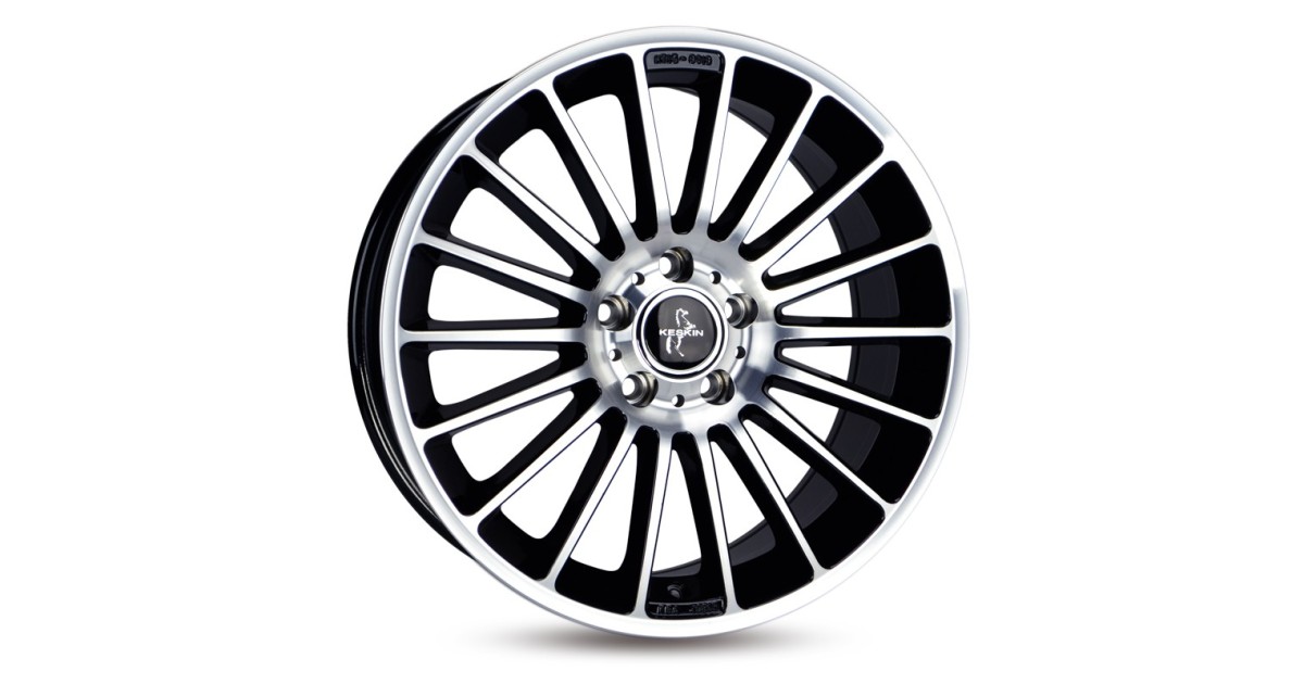 Keskin KT15 Speed black front polish 8x18 5/ 112 ET45 Alésage 66,6