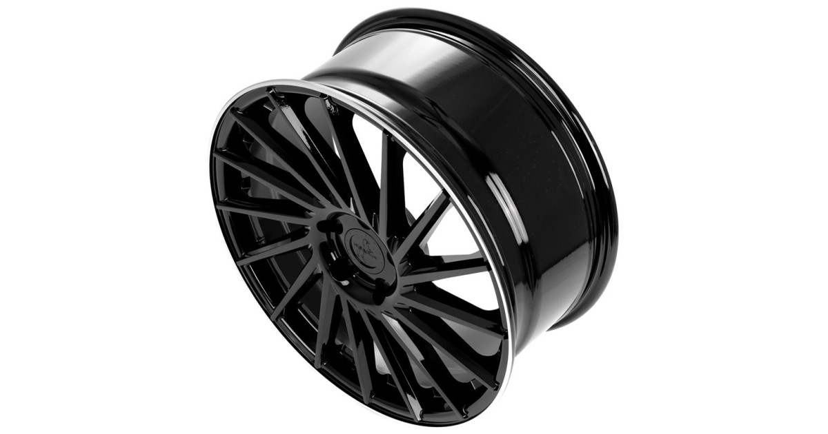 KESKIN KT17 Hurricane BLACK LIP POLISH 8x18 5/112 ET30 Alésage 72,6