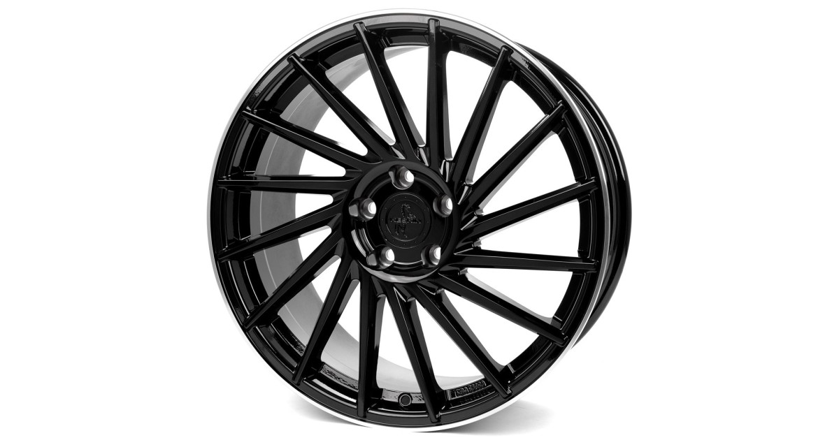 KESKIN KT17 Hurricane BLACK LIP POLISH 8,5x19 5/112 ET30 Alésage 72,6
