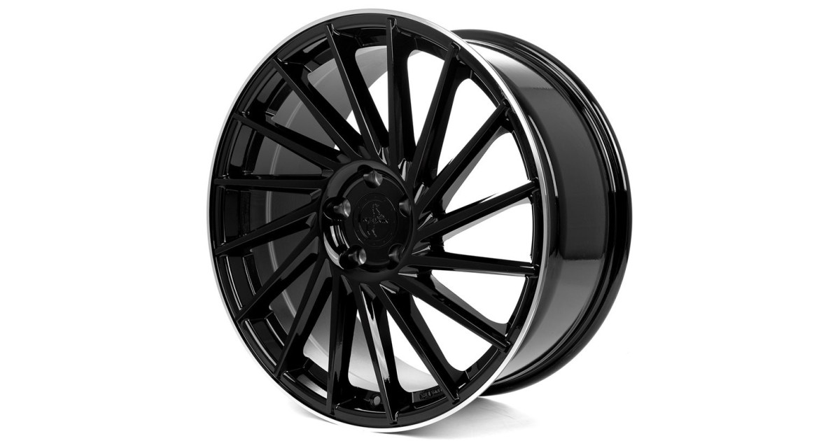 KESKIN KT17 Hurricane BLACK LIP POLISH 8,5x19 5/112 ET30 Alésage 72,6