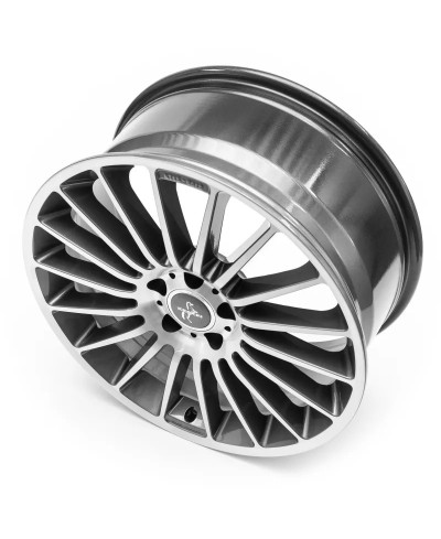 KESKIN KT15 Speed PALLADIUM FRONT POLISH 8x18 5/112 ET30 Alésage 66,6