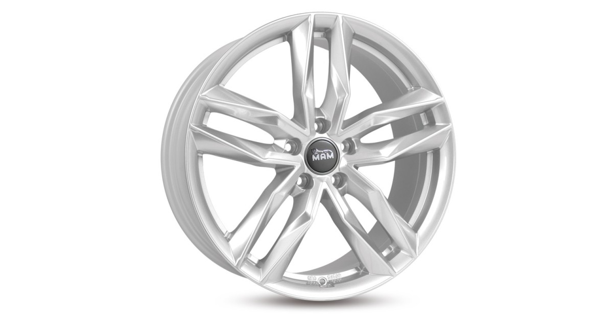 MAM RS3 Silver painted 8x18 5/112 ET30 Alésage 66,6