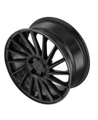 KESKIN KT17 Hurricane MATT BLACK LIP POLISH 8x18 5/112 ET30 72,6