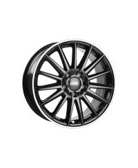 Jante Alu MAM RS3 MATT PALLADIUM FRONT POLISH , ET30 5/112  8.5x19  ,alésage 66.6