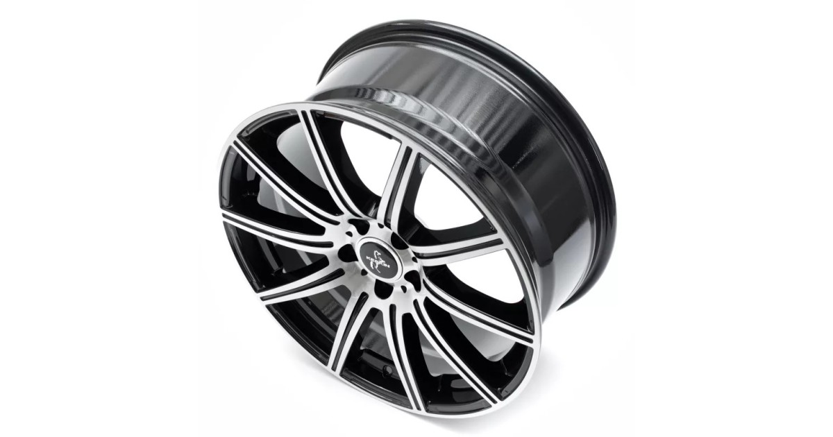 KESKIN KT16 Dynamic BLACK FRONT POLISH 8,5x19 5/112 ET30 Alésage  66,6