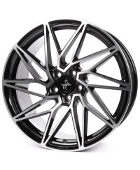 KESKIN KT20 FUTURE black front polished 8x18 5/112 ET30 ,Alésage 72,6