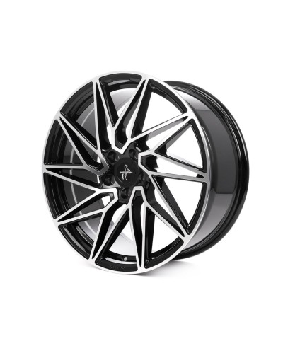 KESKIN KT20 FUTURE black front polished 8x18 5/112 ET30 ,Alésage 72,6