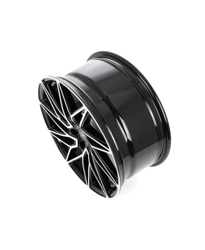 KESKIN KT20 FUTURE black front polished 8x18 5/112 ET30 ,Alésage 72,6