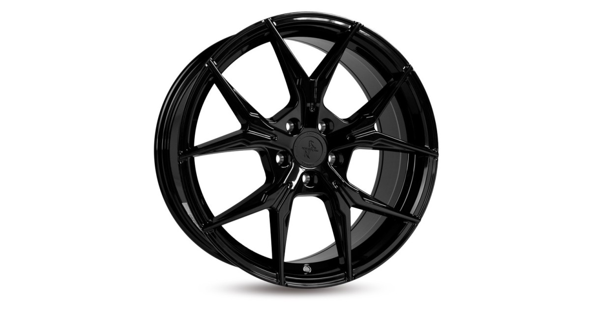 KESKIN KT19 Angel BLACK PAINTED 8x18 5/108 ET45 Alésage 72,6