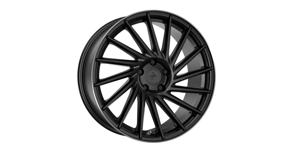 KESKIN KT17 Hurricane MATT BLACK LIP POLISH 8,5x19 5/112 ET30 Alésage 72,6