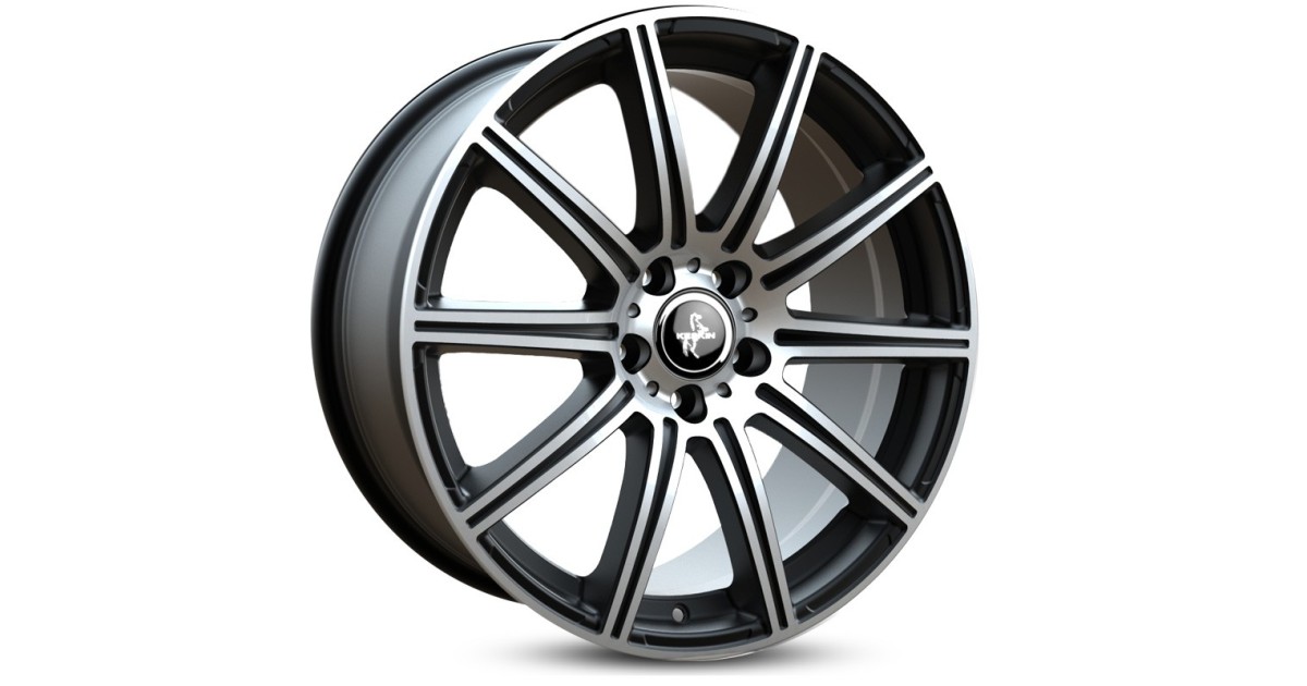 KESKIN KT16 Dynamic black front polish 8x18 5/ 112 ET45 , Alésage 66,6