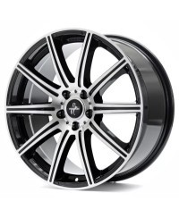 KESKIN KT16 Dynamic black front polish 8x18 5/ 112 ET45 , Alésage 66,6
