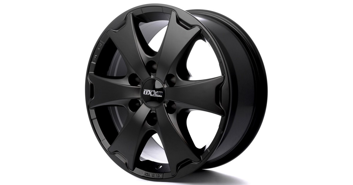 Jante Alu OXXO AVENTURA  (OX13) Matt Black 7,5x18 6x139,7 ET46 , Alésage 93.1