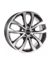 Jante Alu  OXXO HYPERION Black Polished (OX11) 7x17 5x120 ET56, Alésage 65.1