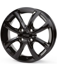 Jante Alu OXXO TELESTO GLOSSY BLACK (OX10) 5,5x15 4x100 ET36 , Alésage 60.1