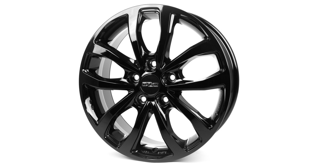 Jante Alu OXXO HYPERION BLACK (OX11) 6,5x16 5x160 ET60 , Alésage 65.1