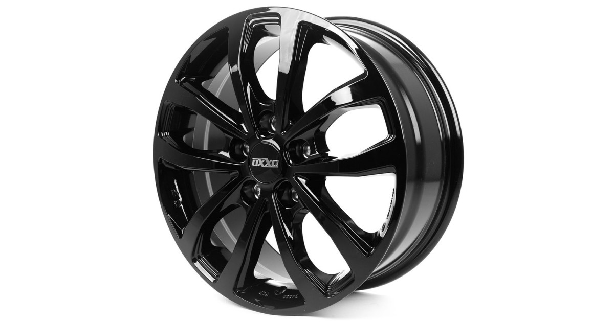 Jante Alu OXXO HYPERION BLACK (OX11) 6,5x16 5x160 ET60 , Alésage 65.1