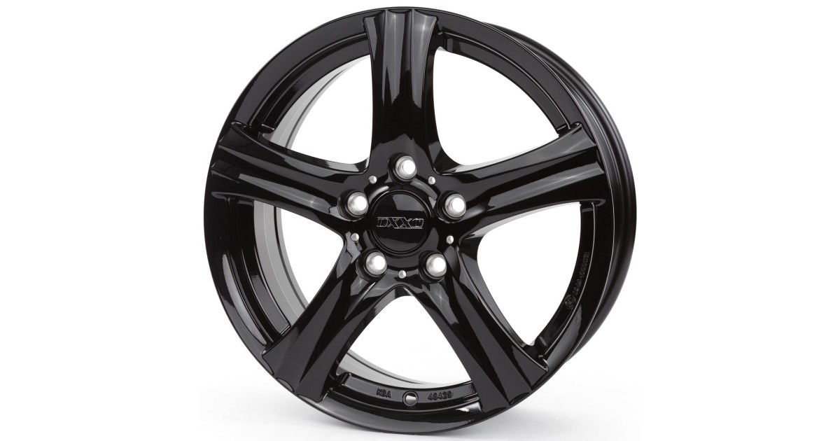 Jante Alu  OXXO CHARON BLACK (RG14) , 6,0x15 5x112 ET43 , Alésage 57.1