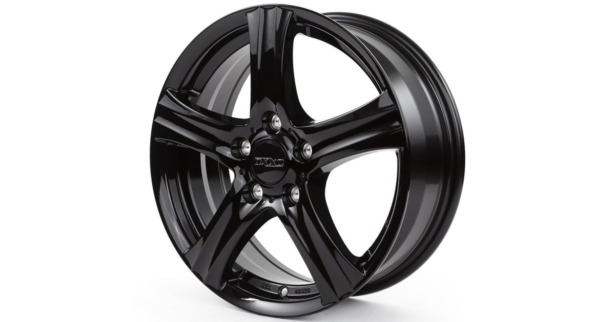 Jante Alu  OXXO CHARON BLACK (RG14) , 6,0x15 5x112 ET43 , Alésage 57.1