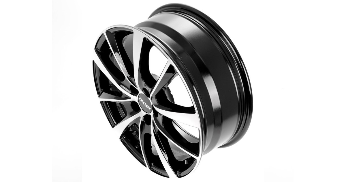 Jante Alu OXXO VIDORRA BLACK POLISHED (OX18) 7,5x19 5x100 ET46 , Alésage 63.4