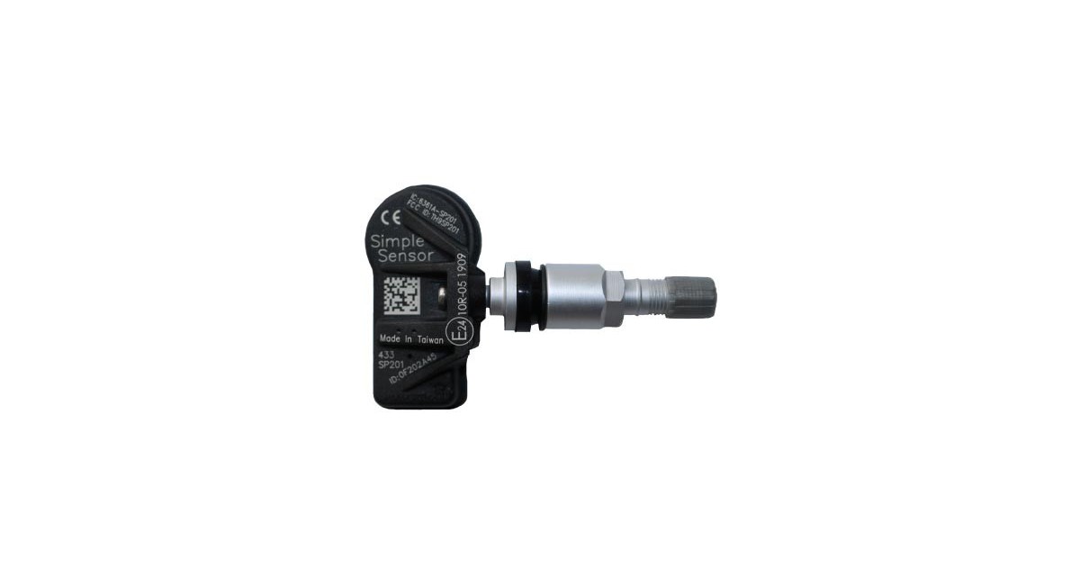 Capteur de roue, TPMS, Orange, TY-BEA012M, CLAMP-IN SI