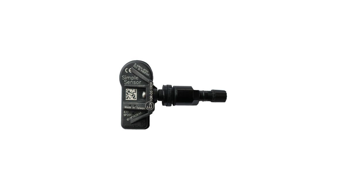 Capteur de roue, TPMS, Orange, TY-SP201M-BLK, CLAMP-IN UNI SW