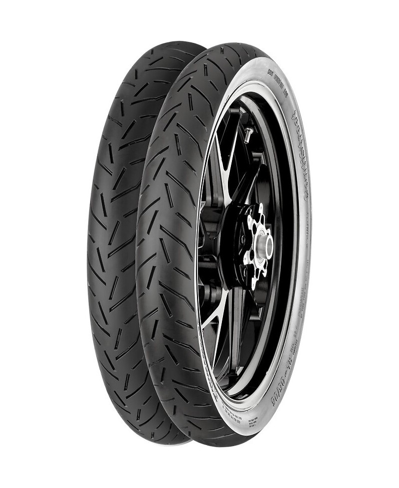 Pneu moto,  Continental STREET FRONT 80/100-18 47P TL