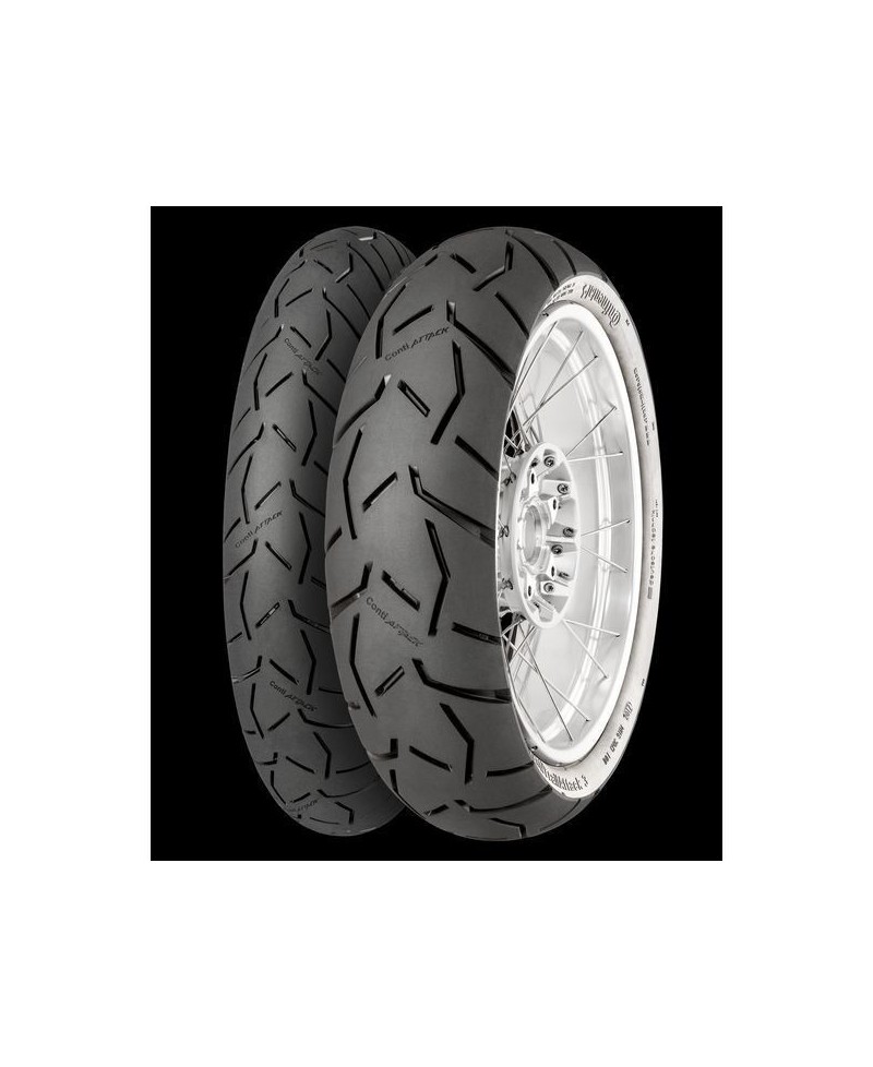 Pneu Moto Continental TRAILATTACK 3 FRONT 110/80 R 19 59 V TL Pneu Moto Continental TRAILATTACK 3 FRONT 110/80 R 19 59 V TL