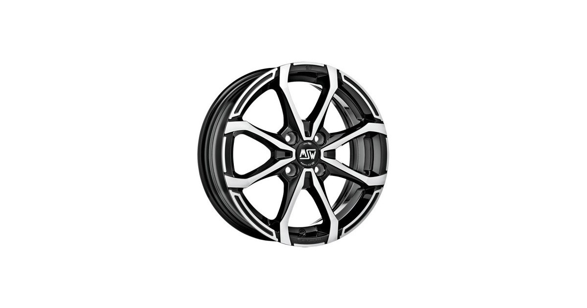 Jante ALU, MSW X4/BFP/ET42 GLOSS BLACK FULL POLISHED, 5.50X15 4/100 ET42, Alésage 60.10