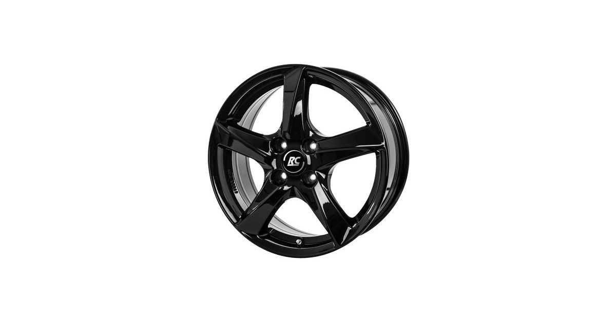 Jante ALU, RC-Design RC30/SG/ET33 schwarz lackiert, 6.50X16 5/112 ET33, Alésage 57.10
