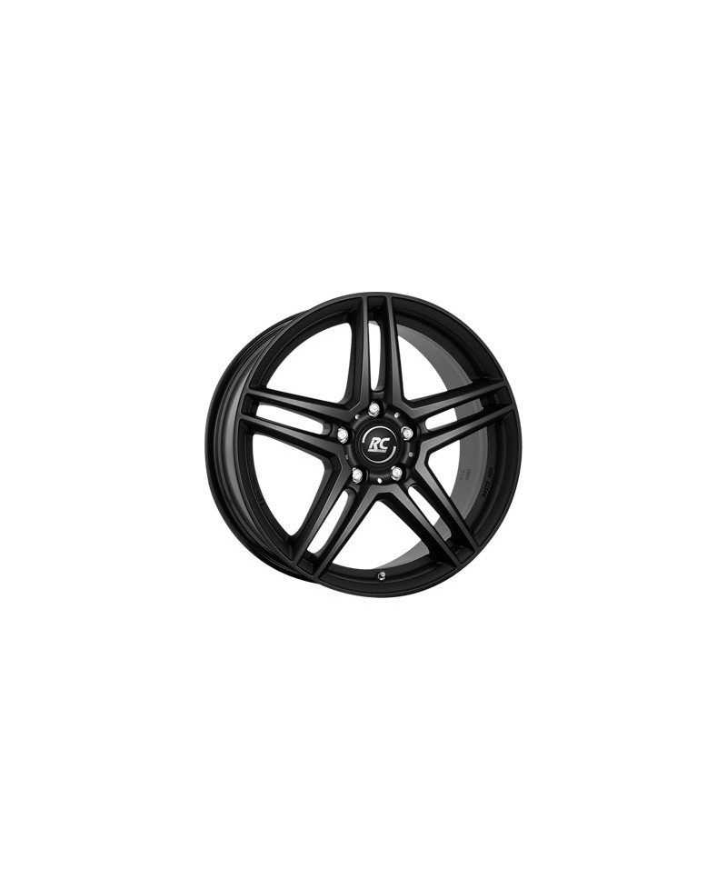 Jante ALU, RC-Design RCD17/SBML/ET44 satin-black matt-lackiert, 6.50X16 5/112 ET44, Alésage 66.60