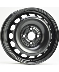 Jante Tole/Acier MWD , No 5770 , NOIR , 4.5X14 , 4X100 ET35 ,Alésage 54.1 (CITROEN C1,PEUGEOT 108,TOYOTA AYGO )