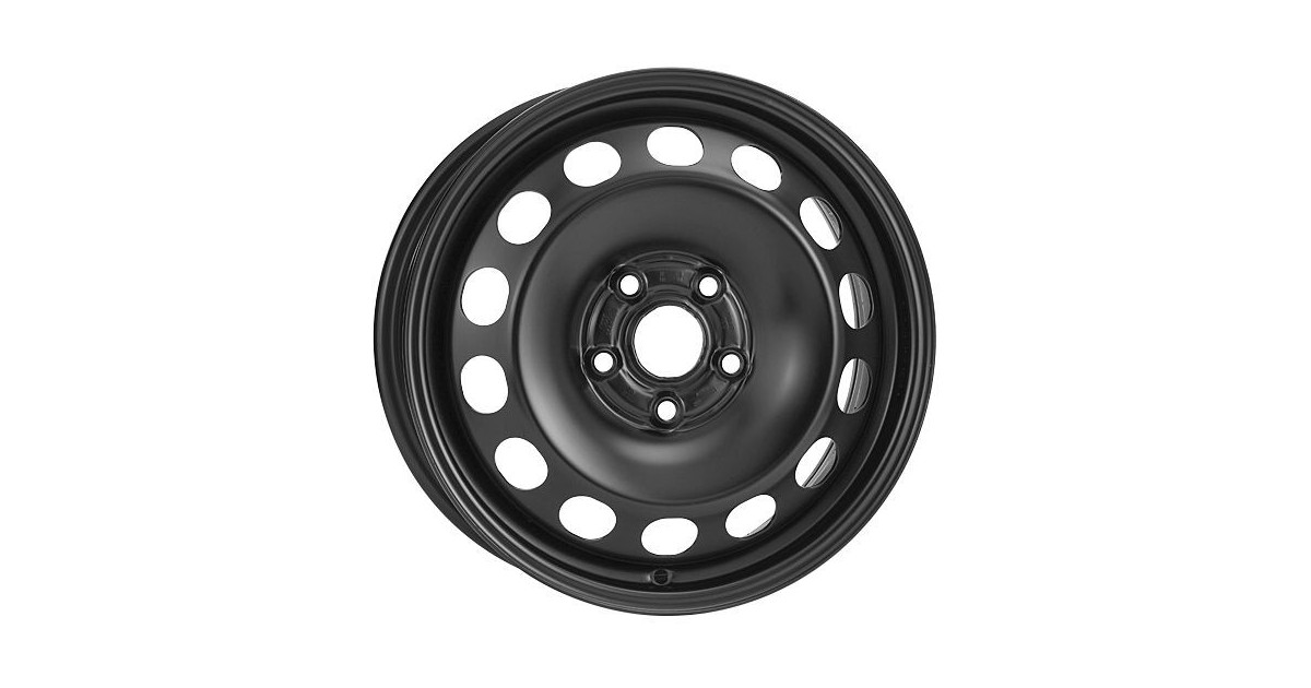 Jante Tole/Acier MWD ,NO 9535 , ORIGINAL, 6X16 5/112 ET50 ,ALÉSAGE 57.1 (Groupe VW)