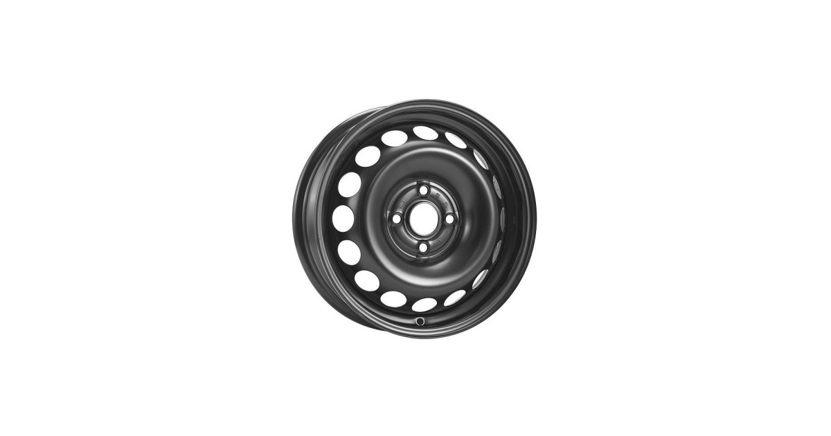 Jante Tole/Acier MWD , NO 7510 , 4,5X15 4/100 ET35 ,ALÉSAGE 54.1 (POUR CITROEN C1,PEUGEOT 108,TOYOTA AYGO )