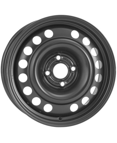 Jante Tole/Acier Alcar , No 6435 , 6X15 4/100 ET43 , Alésage 56.6,  OPEL Meriva/Tigra Twin Top