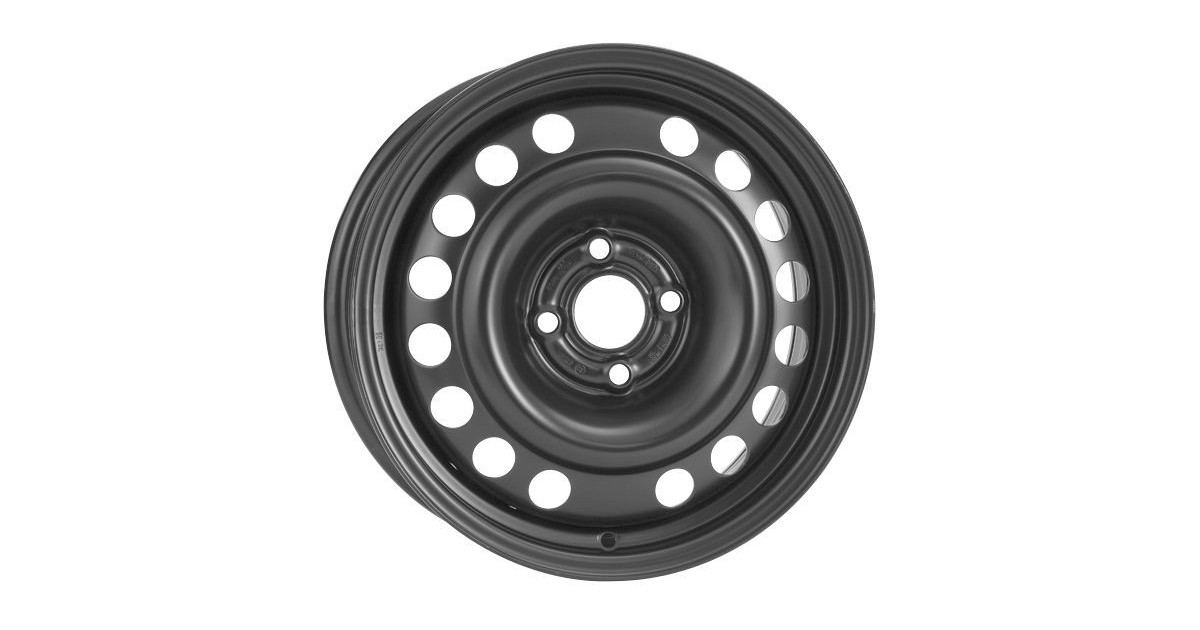 Jante Tole/Acier Alcar , No 6435 , 6X15 4/100 ET43 , Alésage 56.6,  OPEL Meriva/Tigra Twin Top