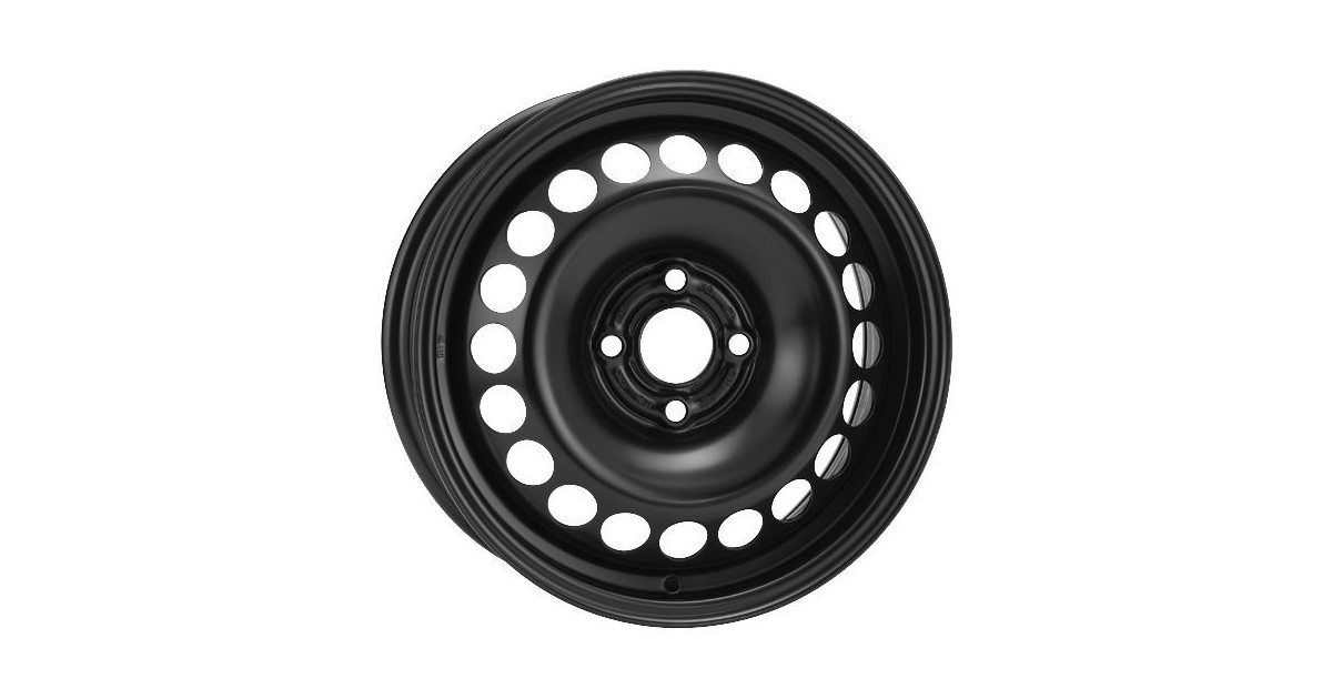 Jante Tole/Acier MWD ,No 6445,  6X15 4/100 ET39, alésage 56,5(6)  OPEL Corsa D /Adam (2012-)