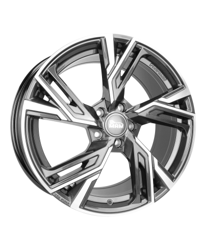 Jante ALU, MAM RS5 PALLADIUM FRONT POLISH 8x18 5/112 ET30, Alésage 66.5