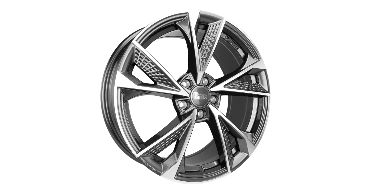 Jante ALU, MAM RS6 PALLADIUM FRONT POLISH 8x18 5/ 112 ET30, Alésage 66.6