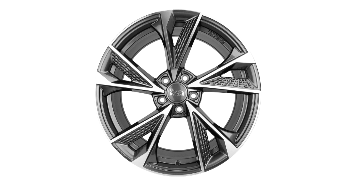 Jante ALU, MAM RS6 PALLADIUM FRONT POLISH 8x18 5/ 112 ET30, Alésage 66.6