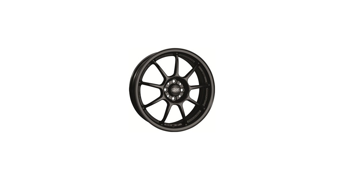 Jante ALU, OZ ALLEGGERI/MB/40 MATT BLACK, 10X18 5/130 ET40, Alésage 71.60