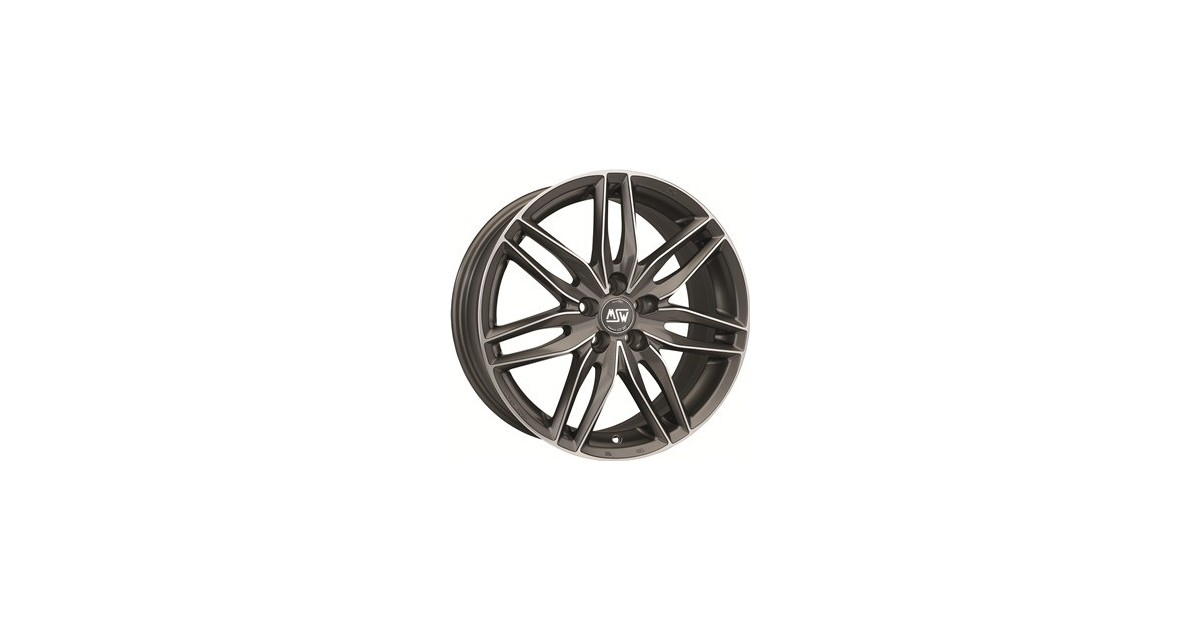 Jante ALU, MSW 24/GMP/ET42 GUN METAL POLIERT, 6.50X15 4/108 ET42, Alésage 63.40