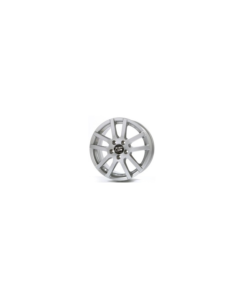Jante ALU, MSW 22/SI/ET37 FULL SILVER, 6.50X16 4/100 ET37, Alésage 63.30