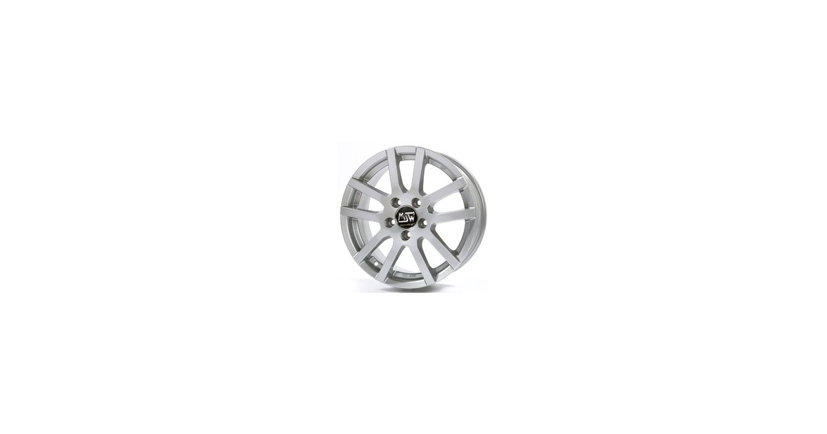 Jante ALU, MSW 22/FS/ET18 FULL SILVER, 6.50X16 4/108 ET18, Alésage 65.06