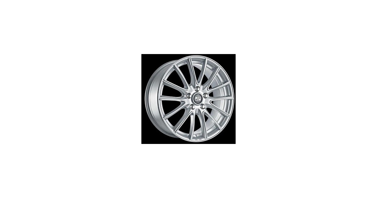 Jante ALU, MSW 86/FS/ET38 FULL SILVER, 6.50X16 5/100 ET38, Alésage 63.30