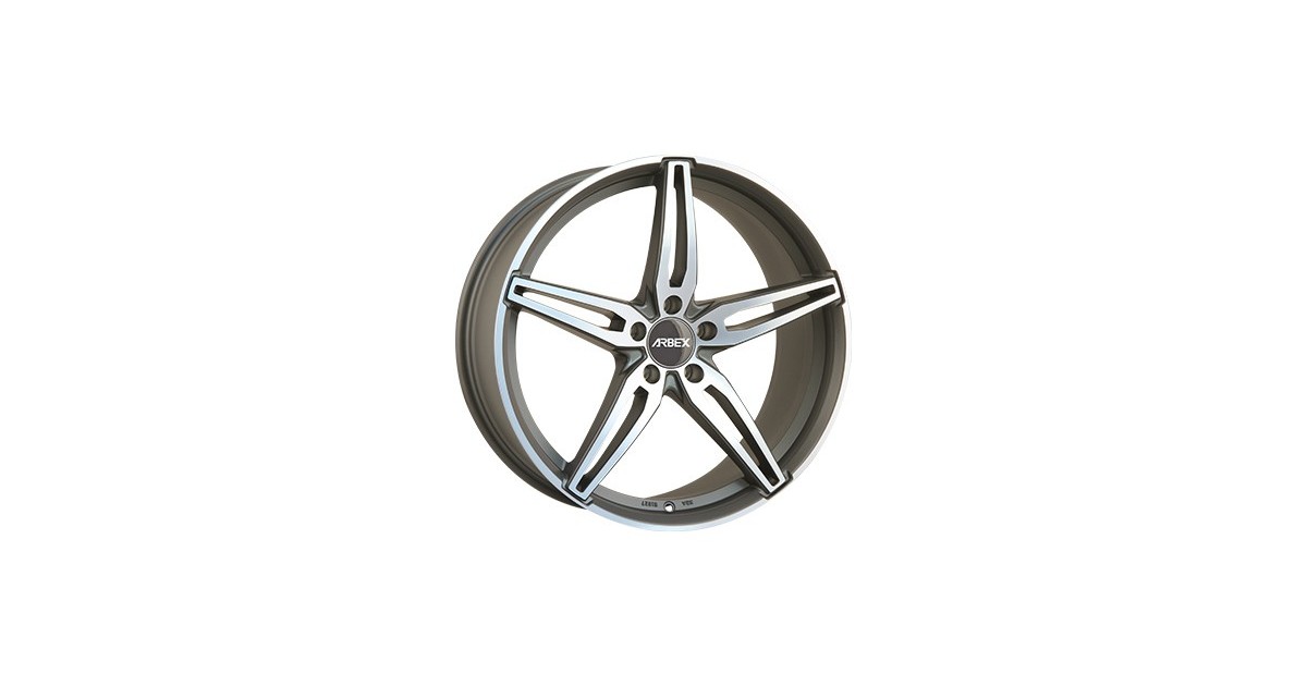 Jante ALU, ARBEX ARBEX 4/TP/ET33 titan polish, 6.50X16 5/112 ET33, Alésage 57.10