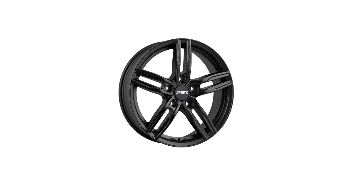 Jante ALU, ARBEX ARBEX 1/BM/ET45 black matt, 6.50X16 5/114.30 ET45, Alésage 72.60