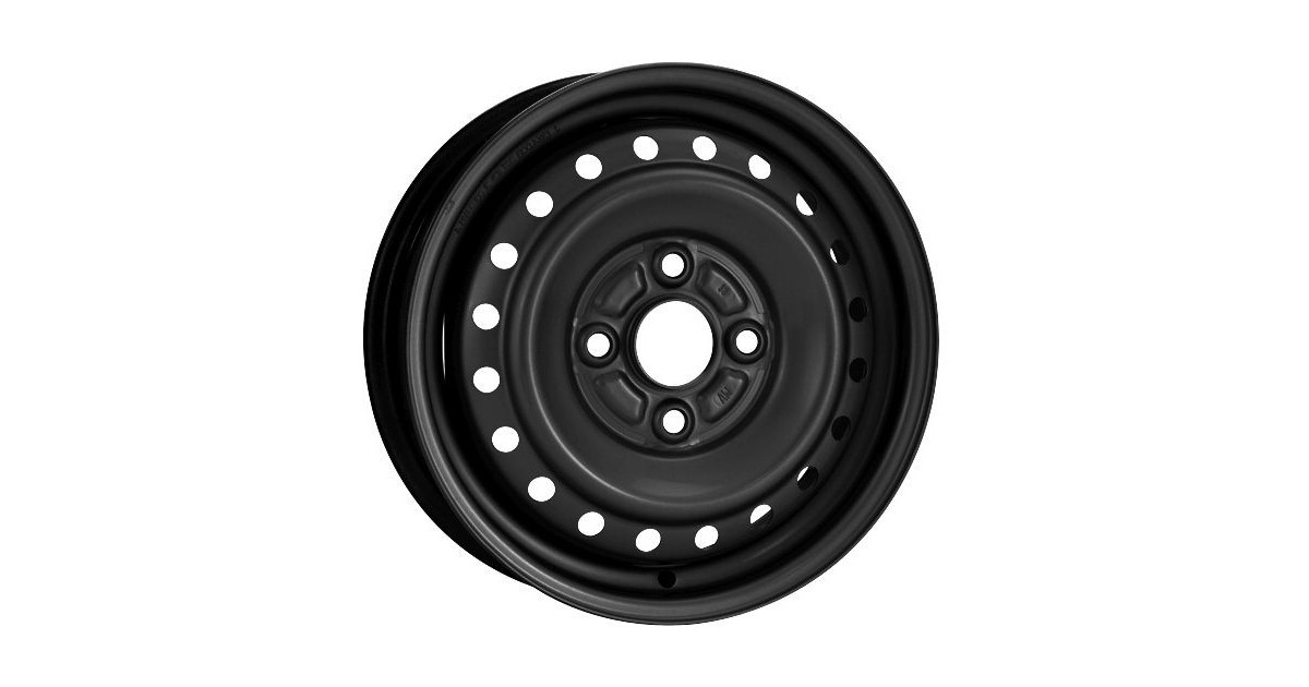 Jante Tole/Acier ALCAR , No 2430 , 4X13 4/100 ET40, Alésage 54