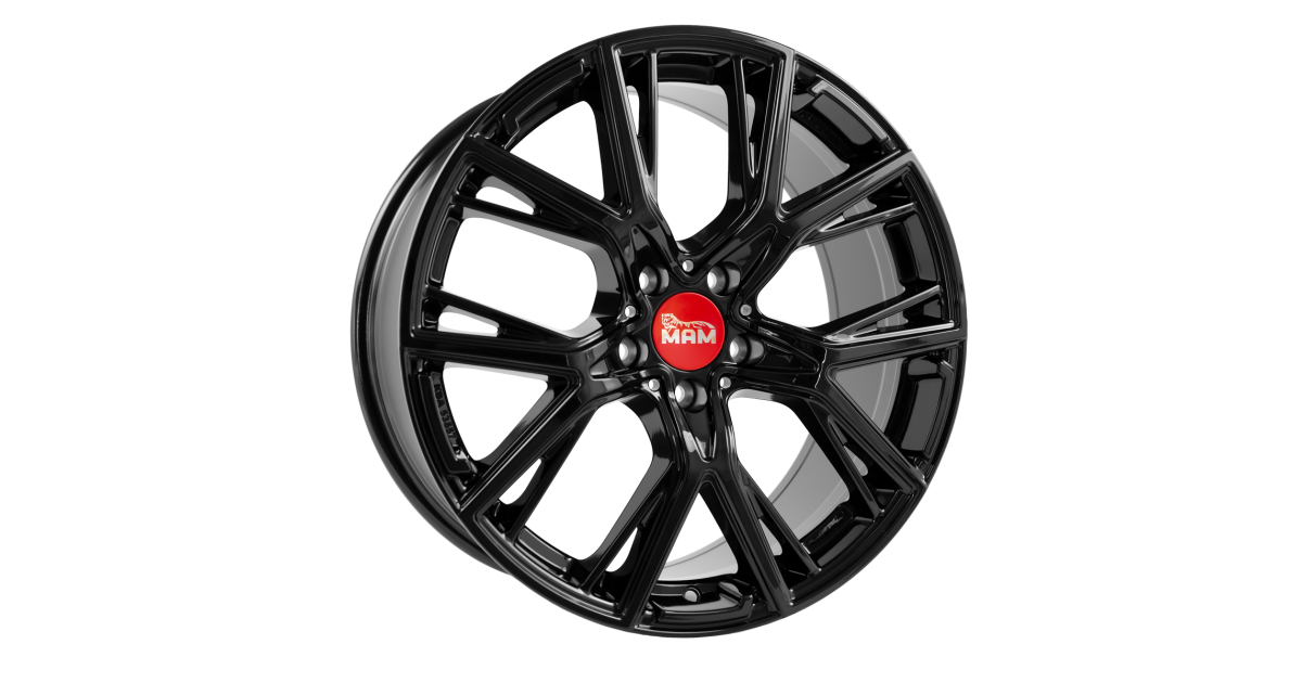 MAM B4 Black painted 8,5x19 5/ 120 ET40 , Alésage 72,6
